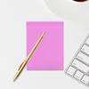 Reusable Silicone Writing Board Notebook with Badge Clip for Nurses Teachers Erasable Notepad with Pen Loop Eco-Friendly Memo Pad
