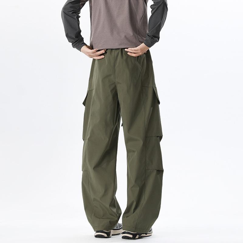 Herren Retro Funktionale Outdoor Lockere Cargohosen zum Wandern