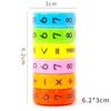 Manyetik Matematik Dijital Öğrenme Eğitici Oyuncaklar Sihirli Zeka Aritmetik Matematik Puzzle Küpü Çocuklar İçin Hediye