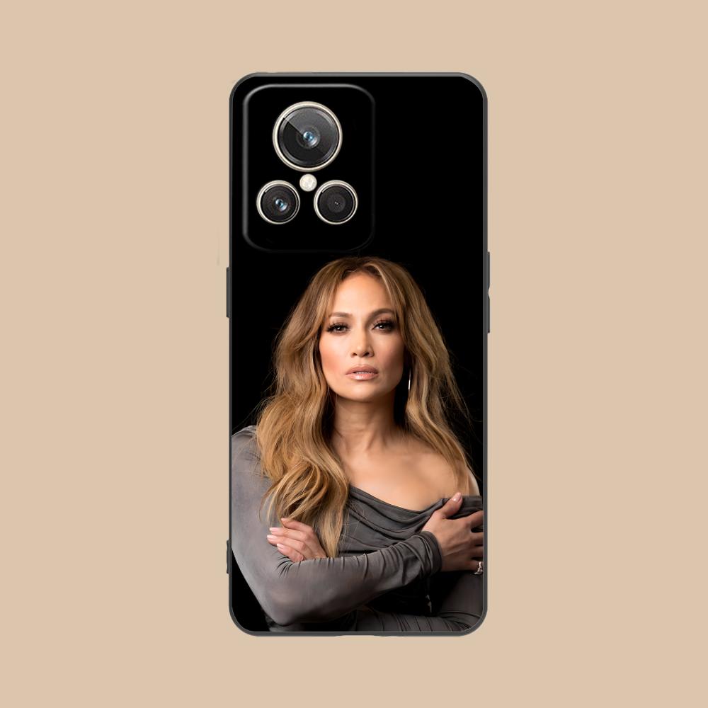 Jennifer Lopez Mobile Cell Phone Case for Realme 15 14 13 12 11 10 9 Pro Plus T I Lite 5G Colorful Printing Cover Luxury Cover