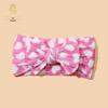 New European & American Baby Headband: Cute 3D Bow, Digital Print & Nylon Jacquard