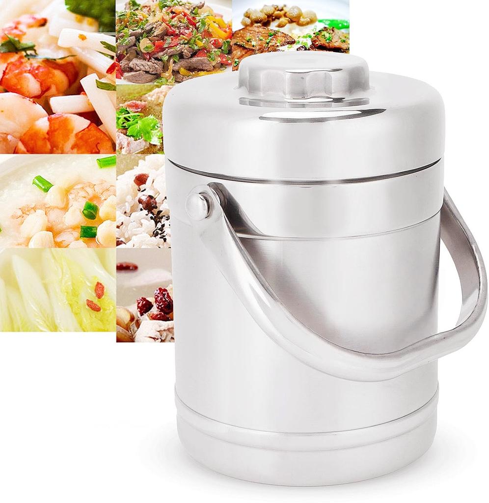 Stainless Thermal Insulation Bento Lunch Box Pot Jar Thermos for Hot Food Storage Containers Lunchbox Packed Lunch Refrigerators