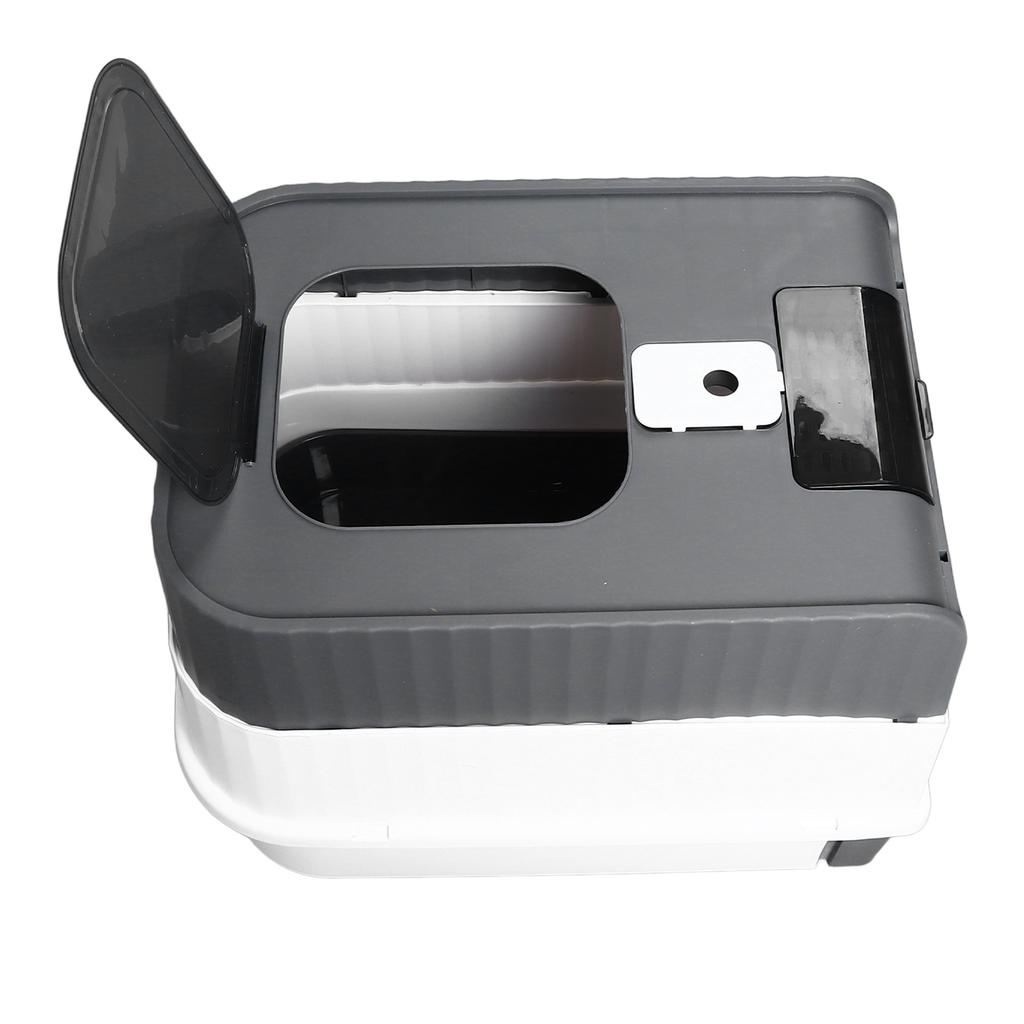 Enclosed Cat Litter Box Large Space Mess Proof Odor Removal Drawer Design Portable Kitty Litter Box for Indoor