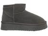 Women' Leather Ankle Boots - Solo Soprani Counture - Ssw421P05/05 Hugh Platform Shark 38