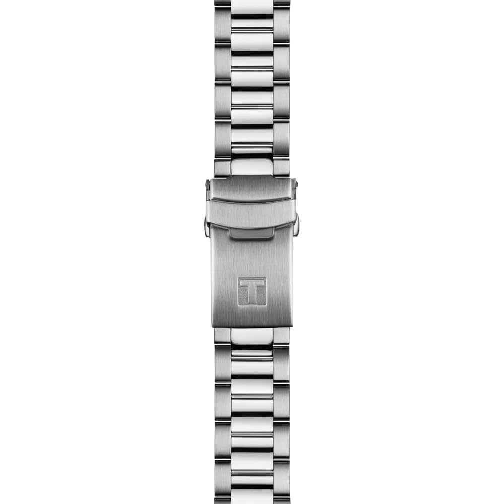 Tissot Seastar 1000 Quartz GMT Men's Watch Black Dial 300m Water Resistant Stainless Steel