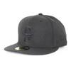 NEW ERA Cap 59FIFTY Seattle Mariners MLB Team Basic Fitted Blackout Size 7-1/4