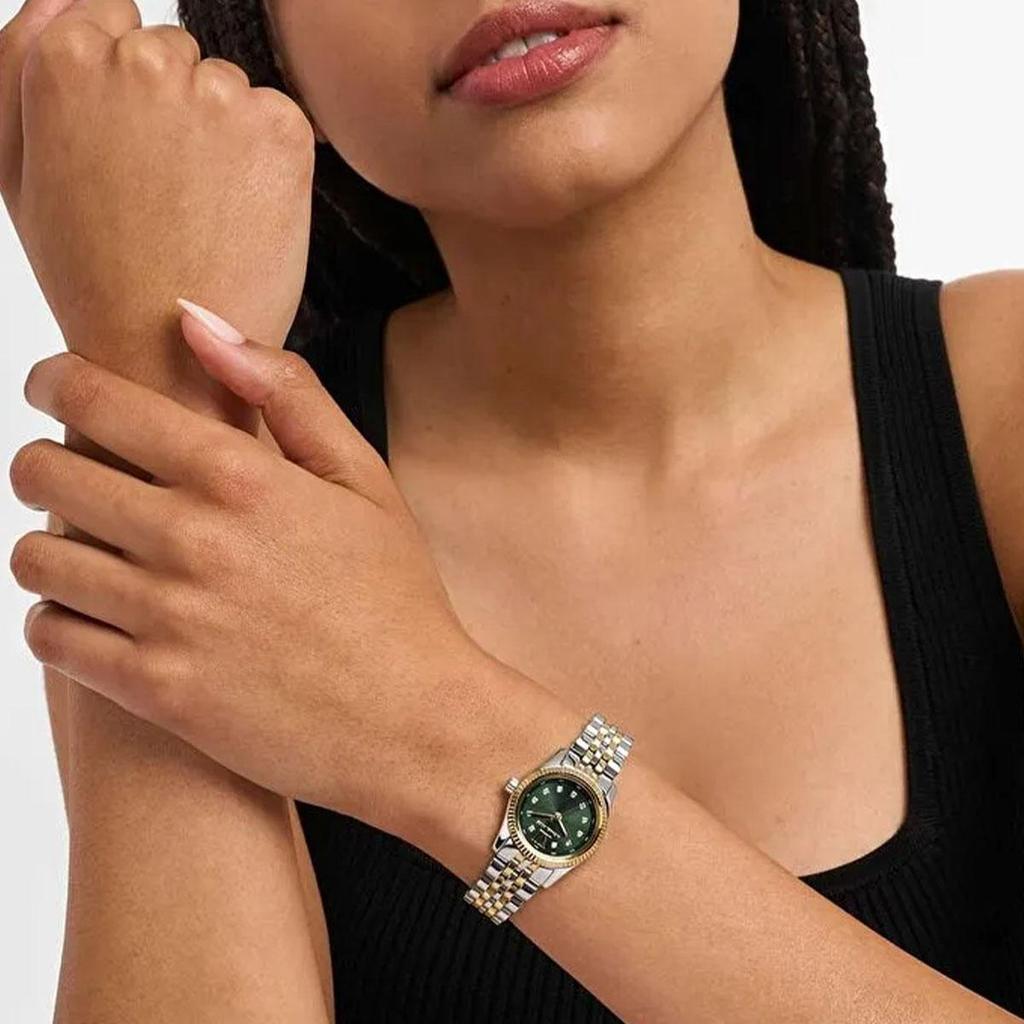 Michael Kors MK4986 Green Dial Lexington Ladies Watch