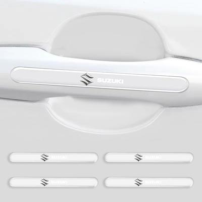 4 Peças Protetor Anticolisão Transparente para Porta de Carro Tira Adesiva de Para-choque para Swift SX4 Samurai Sport Jimny Grand Vitara Alto GW250 Splash Swace