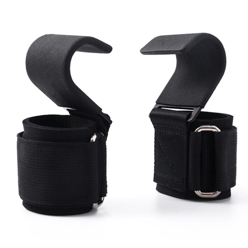 Pull-Up Assist & Wrist Support Hooks for Weightlifting & Squats – Non-Pinching Exercise Equipment