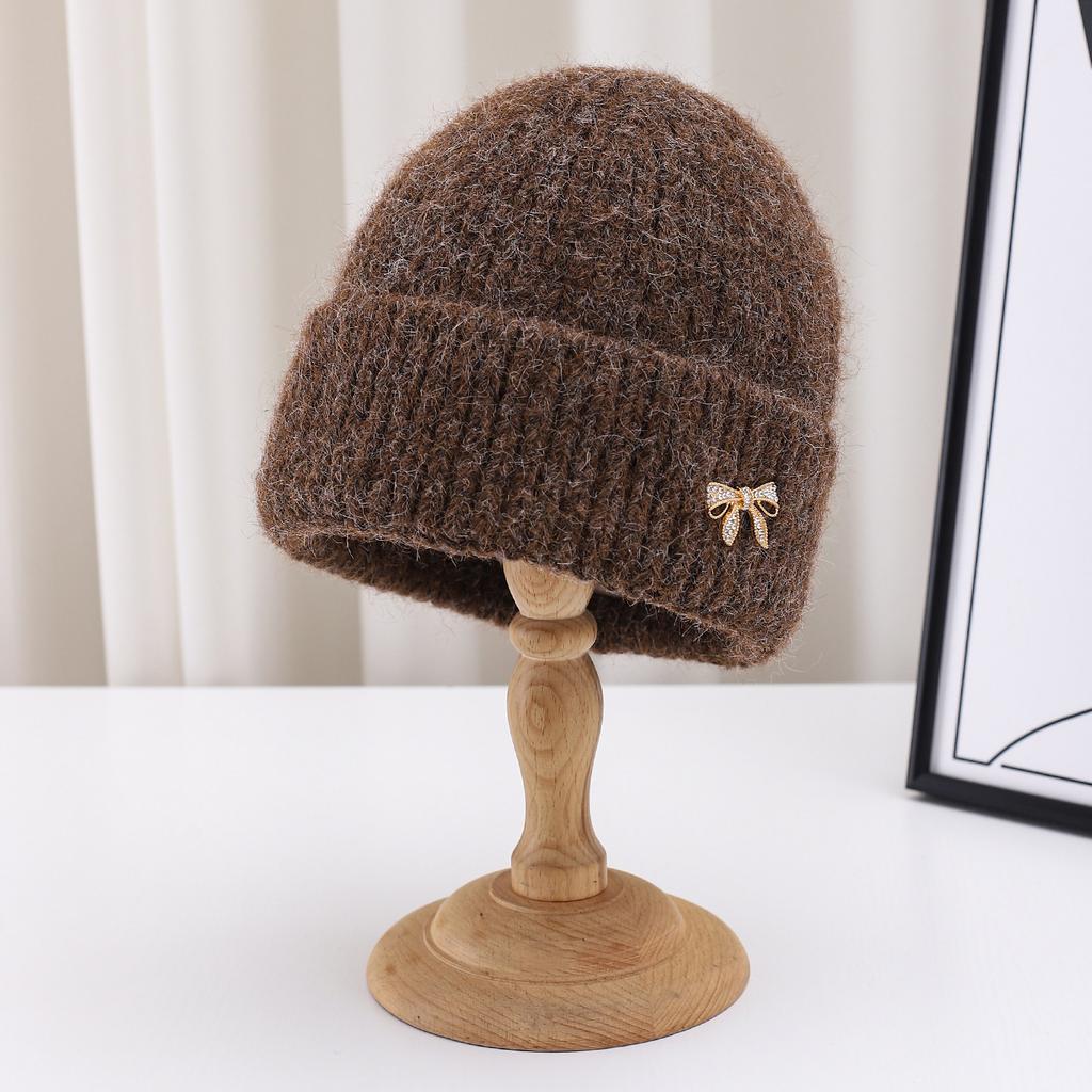 Foreign Trade Big Head Circumference Wool Hat Women'S Autumn And Winter Fashion Show Face Small Versatile Ear Protection Warm Men'S Knitted Hat