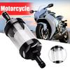 8mm 5/16" Universal Washable Fuel Filter Motorcycle Inline Petrol Diesel Filter Excellent Filtering Performance For Motorcycles