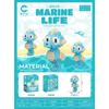 Creative Ocean World Animal Particle Building Blocks Toys Children's Toys Mini Animal Model Educational Toys Compatible Building
