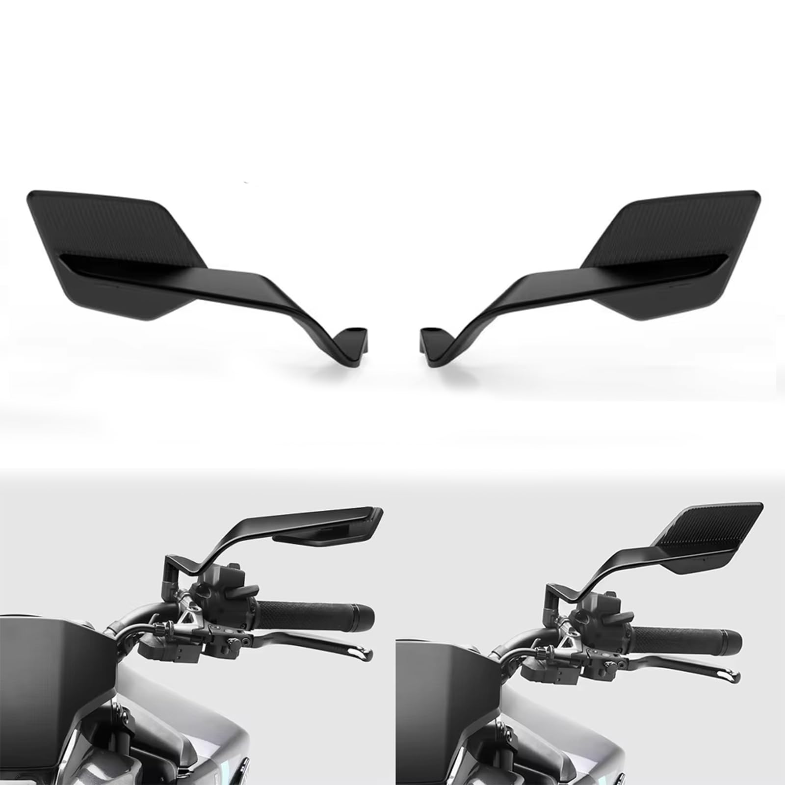 

New Motorcycle Rearview Mirror with Invisible Winglets for Speed Scrambler 400X 400, (2025) [Used]