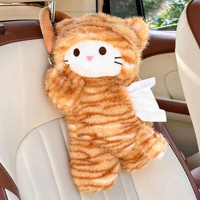 Hanging Type Cartoon Tissue Box Animal Automobile Tissue Box Cat Car Napkin Holder Vehicle