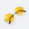 Retro Round Metal Sunglasses - Unisex Prince & Harry Potter Style, Perfect for Weddings