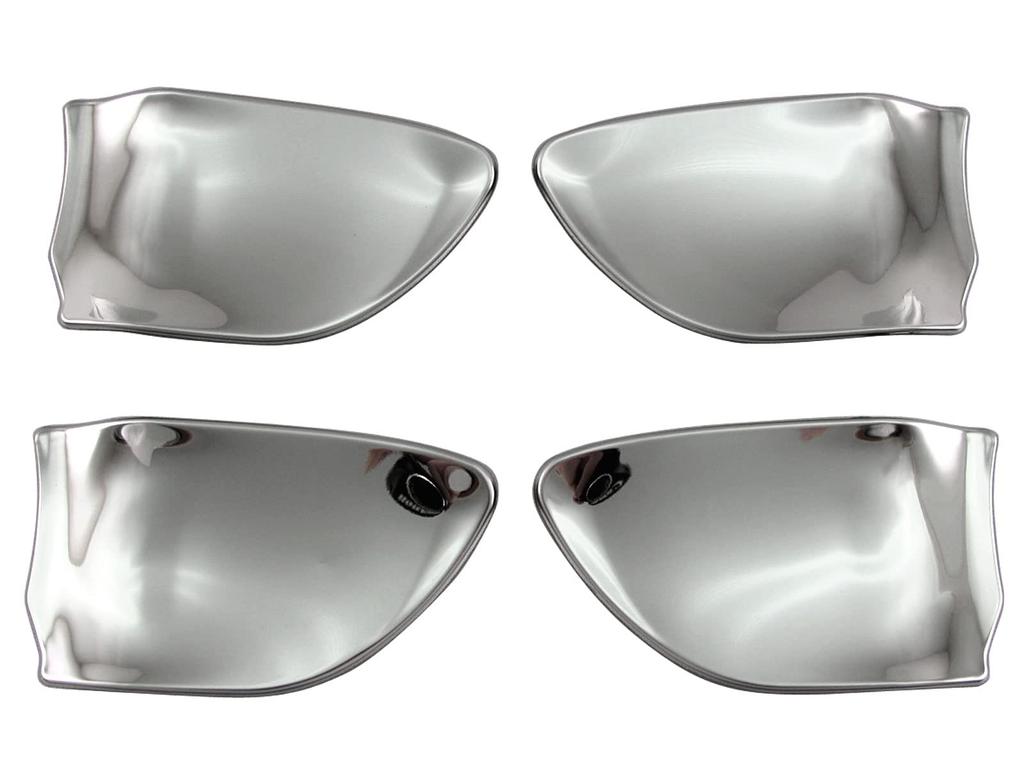 BRIGHTZ Skyline V37 Super Mirror Finish Stainless Steel Plated Inner Door Handle Cover Plate 4PC RV37 HV37 HNV37 HV37 HNV37 YV37 ZV37 [INS-DHC-201]