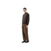 UNIQLO FW23 U Series Solid Color Knitted Long Pants Casual Pants Unisex bottoms Light-Brown 461548-35