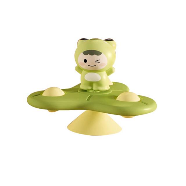 Suction Cup Spinner Baby Toy for 1 2 3 Year Boys Girls Hand Fidget Spinner Sensory Toys Stress Relief Baby Games Rotating Rattle