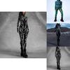 Halloween Adult Bodysuit With Stretch Fabric For Role Play And Costume Parties