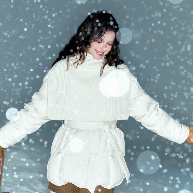 Sancai Women s 2025 Winter Mid-length Goose Down Jacket M