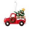 Snowman, Santa and 2D Acrylic Hanging Ornament for Holiday Home Door Handle Decoration