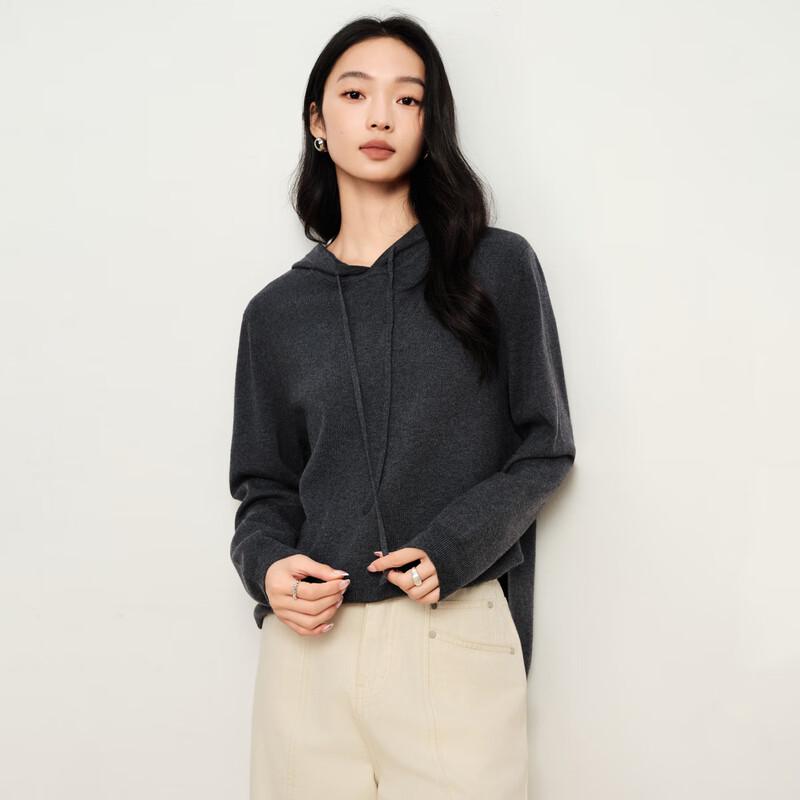 Elva' Island Women's Hooded Knit Sweater