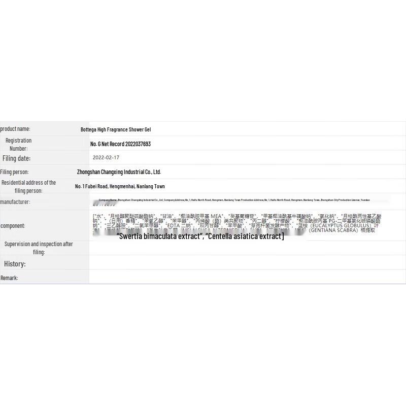 Bertie Vitality Peach Shower Gel 200ml