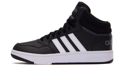 Dětské sportovní boty HOOPS MID 3.0 K GW0402 - černé r. 39 ⅓