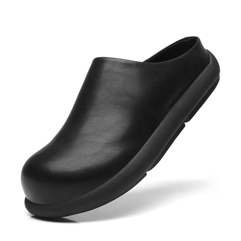 Fashion Men's Slip-On Mule Shoes New Arrival Slippers Anti-Skid Sole Fashion Loafers Lightweight Indoor Outdoor Shoes Comfortable Flats