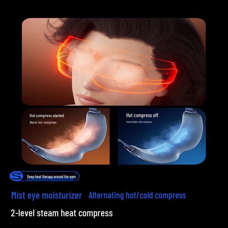 SKGU5 Eye Massager with Steam Heat and Air Pressure CN plug (adapter included)