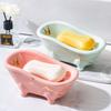 Piatti Sapone in Ceramica vasca da Bagno Porcellana Doccia Custodia Contenitore Domestico Scatola Contenitore Con Foro di Scarico Articoli per il Bagno
