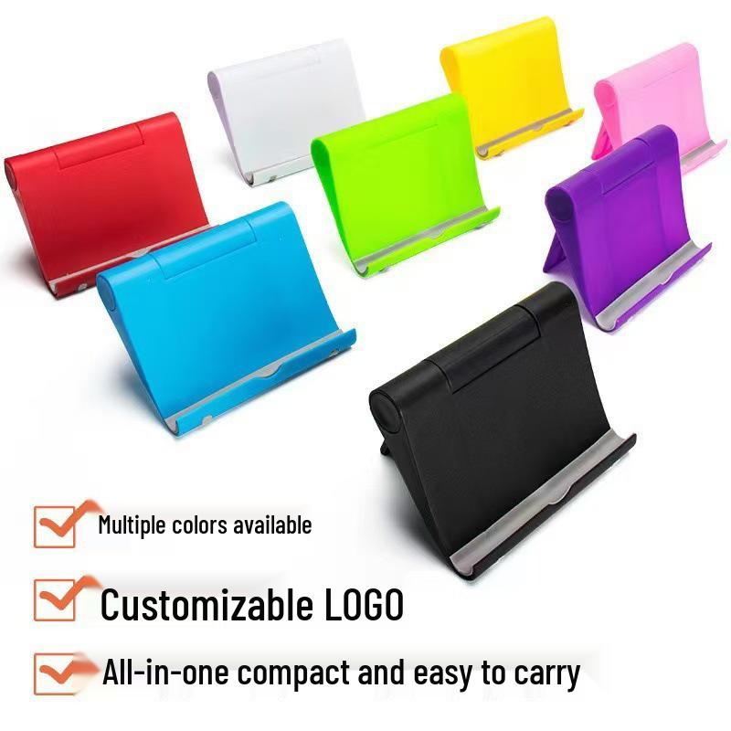 Metal 360° Rotating Foldable Phone & Tablet Stand – Multi-Angle Portable Aluminum Holder Standard