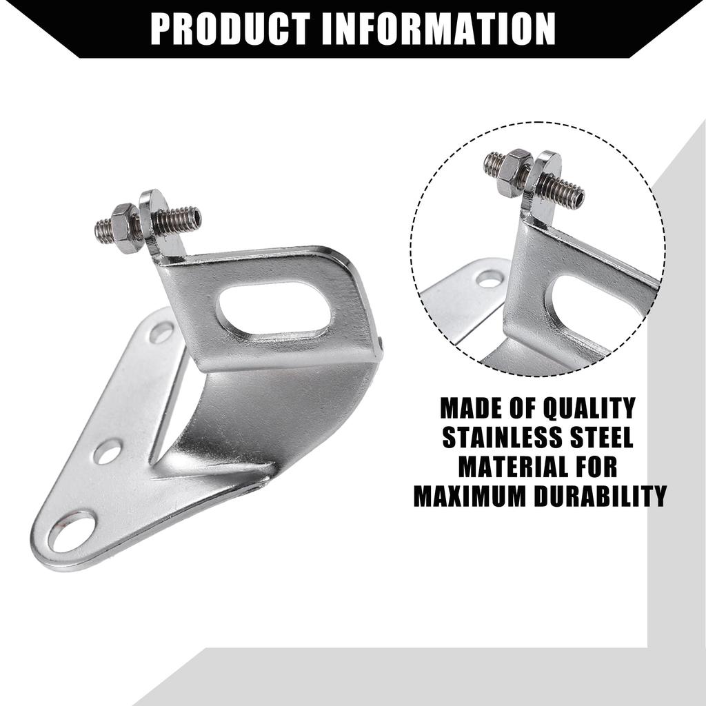 Hihaha Universal Throttle Return Spring Car Carburetor Throttle Cable Bracket with Dual Return Springs