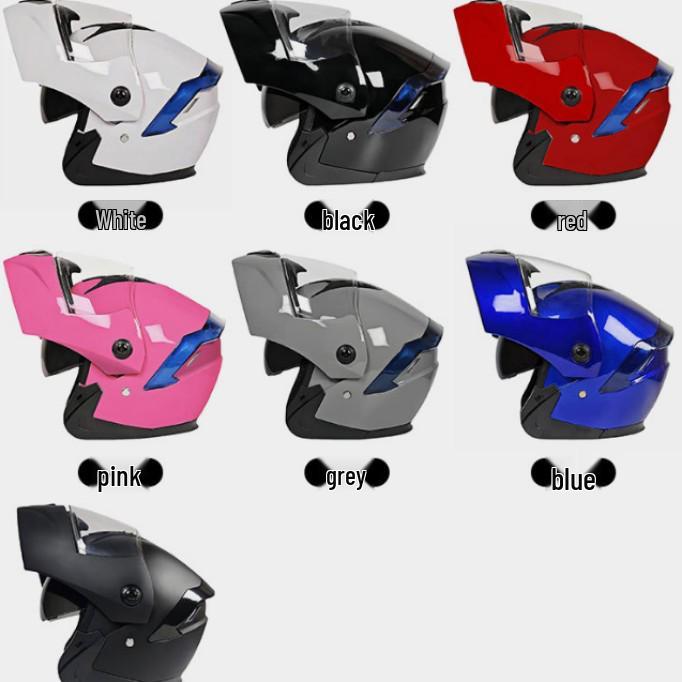 Unisex Motorcycle Helmet - All-Season Open/Full-Face Racing Helmet, Warm and Stylish for Men and Women