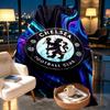 Chelsea F.C Print Blanket - Soft & Comfortable, for Bedroom, Travel, Sofa, Home Decoration - Birthday Christmas Gift for Friend