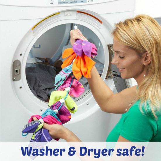 Adjustable Socks Storage Organizer Socks Drying Hanging Rope Home Portable Footprint Hooks Non-slip Socks Drying Hanger