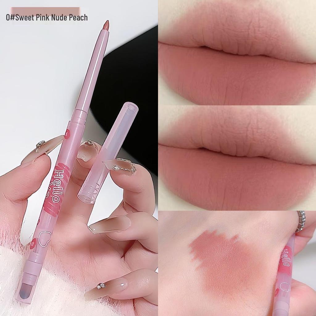Hello Ya Matte Lip Liner & Brush Duo - Define & Plump Lips