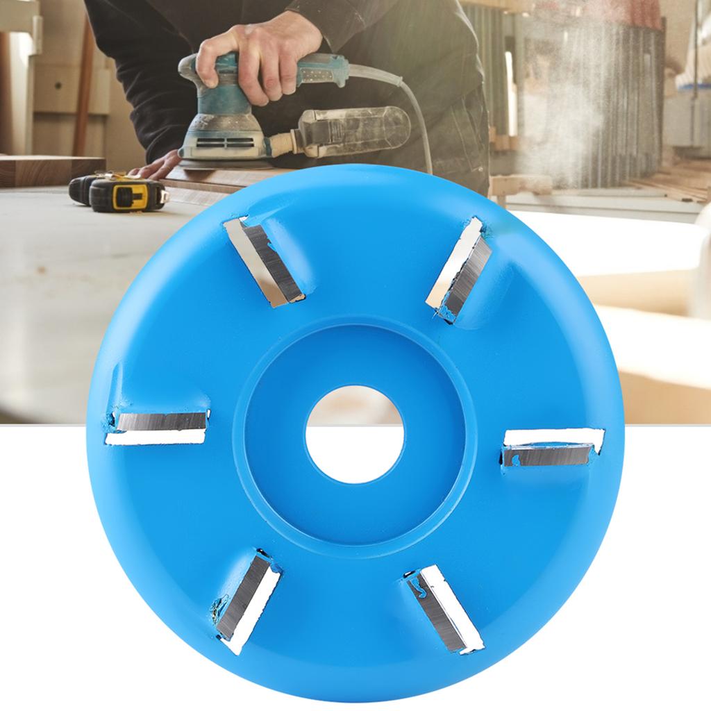 Sechs Zähne Holz Carving Disc Fräser Disk Holzbearbeitung Tee Tablett Gravur Werkzeug