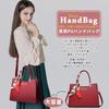 NICOLE & DORIS Damen Handtasche mit großer Kapazität und Fächern, Wasserdicht, Umhängetasche mit Schal, 2-Wege Schultertasche, Standfest, PU-Leder mit