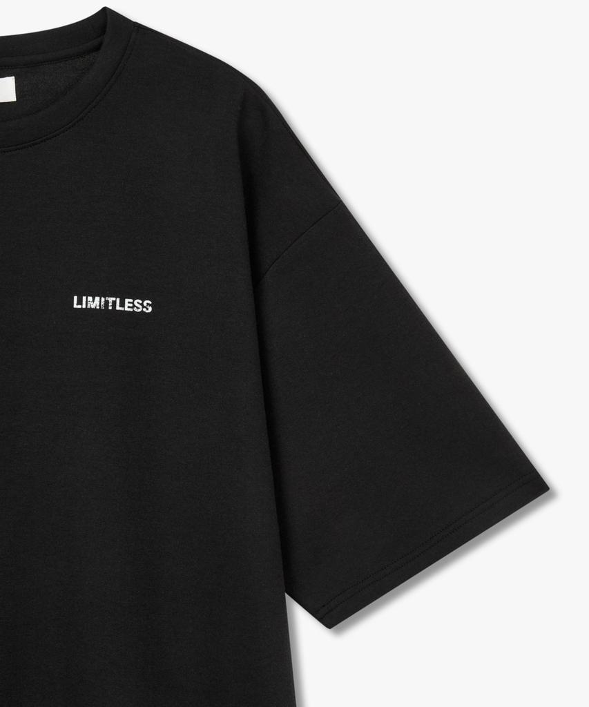 STUDIO TOMBOY Litmitless Reversible Graphic T-Shirt_Black 9176222987