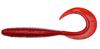 Megabass Soft Lure Kemuri Curly 3.5 Inches Clear Red (0361)