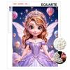 Pearl Art Painting Princess Fairy Home Wall Decor Art Crafts Handmade DIY Adult/Beginner Gift Creative Home Decor Frameless Canvas Picture