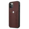 Bmw Case Bmhcp12Mrsppr Iphone 12/12 Pro6,1 Red Hardcase Leather Curve Perforate