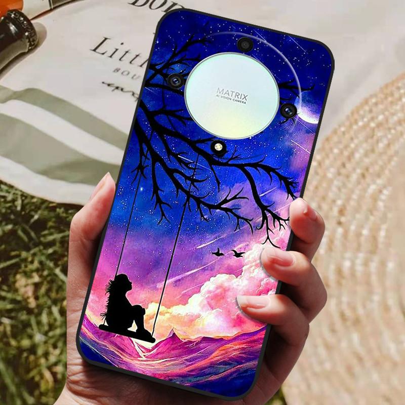 For Honor Magic 5 Lite Case Magic5 Lite Silicone Soft Shockproof Bumper Back Cover For Honor Magic 5 Lite Cover Case Coque Funda