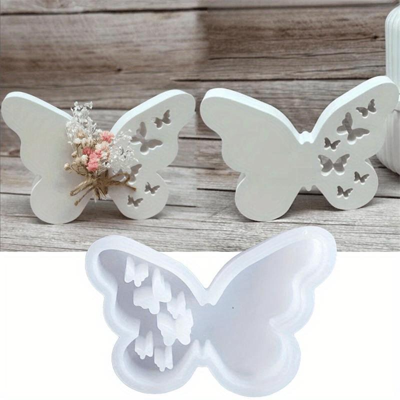 Butterfly Silicone Mold for Craft Making, 3D Decoration DIY Clay Mold - Durable, Flexible Material