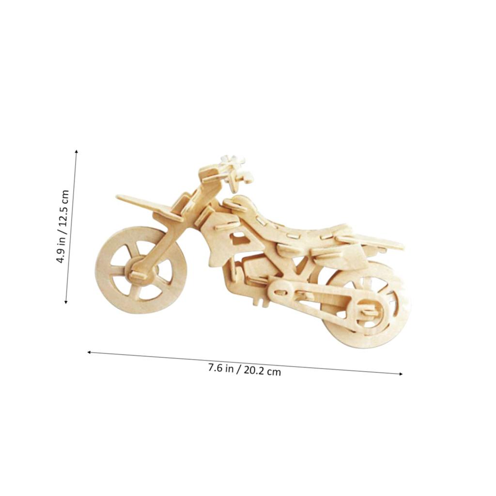 Totority 3D Wooden Vehicle Puzzle No Glue Required Mortise and Tenon Joints Model Car Educational Toy Brain Training Craft Kit Home Decor Gift for