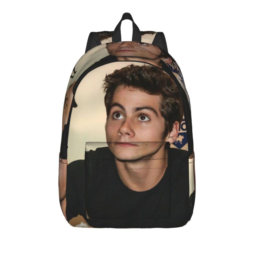Dylan Obrien Actor Style Knapsack Lightweight High School Work Daily Pack for Men Women Laptop Computer Carry Carrier