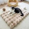 Плюшева ковдра для домашніх тварин Товстий ортопедичний килимок для собак і котів Водонепроникна підкладка Нековзка основа Знімна миюча наволочка Захищена від проливання Підкладка для лежанки домашніх тварин