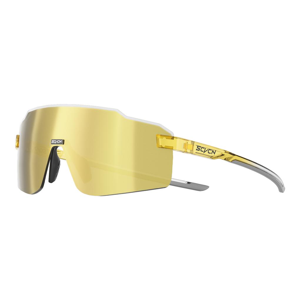 SCVCN Farbige photochrome Radsportbrille Sonnenbrille für Herren Radsport Straßen- und Mountainbike-Brille sowie für Damen Freizeit Wandern Winddicht