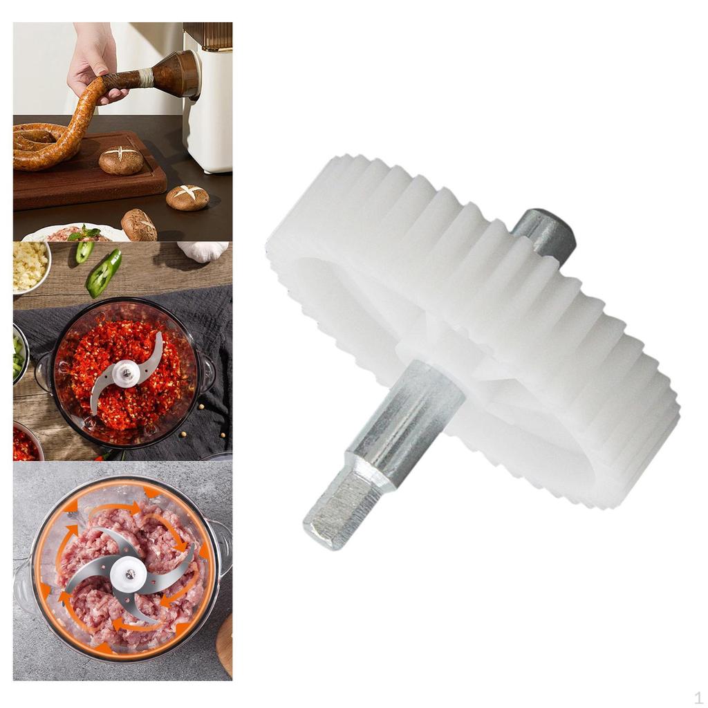 Fleischwolf-Zahnrad, Küchen-DIY-Wurstfüller-Chili-Verarbeiter-Zahnrad Elektrisches Teil für